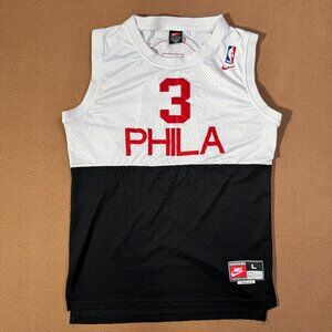 Nike Allen Iverson ‘Phila’ basketball Jersey | White | Size Large